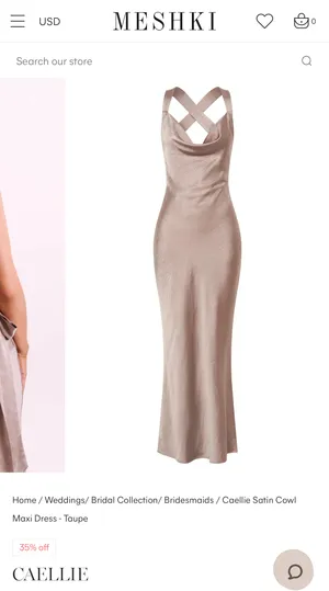 Meshki Caellie Maxi Dress thumbnail 4