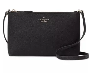 KATE SPADE New York "Joeley" <BLACK GLITTER> SMALL CROSSBODY BAG thumbnail 1