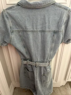 Denim Romper Blue thumbnail 2