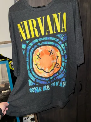 Nirvana graphic tee Gray Size XXL thumbnail 1