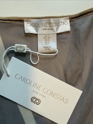 NWT Caroline Constas swim coverup Sz S thumbnail 3