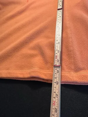 Patagonia Fleece Pullover Size L Orange 1/4 Zip Lightweight Synchilla thumbnail 9