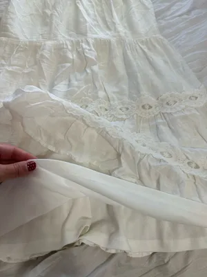 White Off-The-Shoulder Dress thumbnail 4