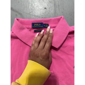 Polo Ralph Lauren Womens Pink Classic Fit Short Sleeve Pique Polo Shirt Medium thumbnail 4