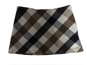 Urban Outfitters Buffalo Plaid Skirt in Black, Brown & Cream thumbnail 1