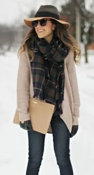 Merona Tartan oversized plaid blanket scarf -Fall/Winter thumbnail 1
