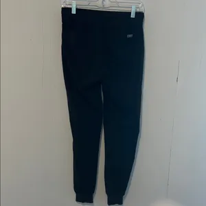 Figs Scrub Black Jogger Pants with Pocket Detail I7 thumbnail 3