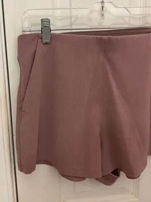 Lululemon Ribbed High Rise Softstreme Short 2” in Twilight Rose thumbnail 8