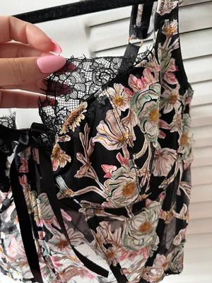 Victoria's Secret Floral Corset thumbnail 2