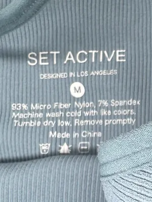 SET Active Sculptflex Ribbed V Bra Size M thumbnail 4