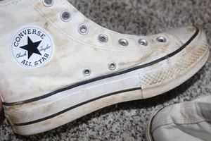 White Platform Converse High-Top thumbnail 5