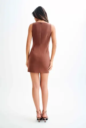 Meshki Brown Dress thumbnail 3
