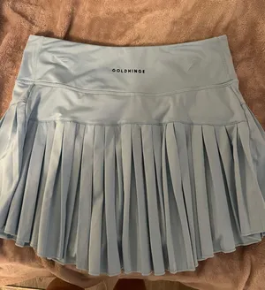 Gold Hinge Light Blue  Skirt thumbnail 1