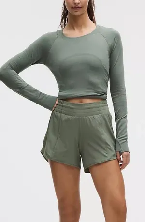 Lululemon Swiftly Tech Long-Sleeve Shirt 2.0 Hip Length Willow Leaf Sage Green 6 thumbnail 1
