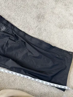 REI Co-op Women’s Peak2.5L Rainier Shell Pants Waterproof Hiking Black 3XL Short thumbnail 15