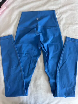 Lululemon Leggings Blue  thumbnail 2