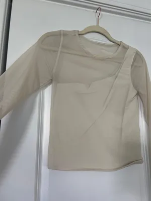 Mesh cream Abercrombie top thumbnail 2
