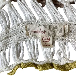 Wishlist Boho Chartreuse ￼Crochet Tunic Top thumbnail 3