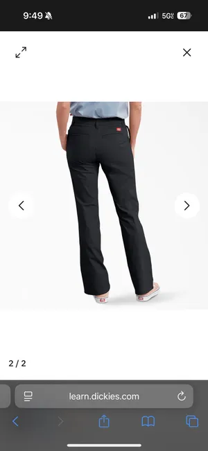 Dickies Flare Low-Rise Pants thumbnail 3