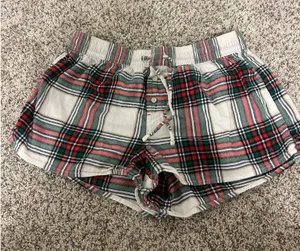 Aerie Pajama Shorts Plaid thumbnail 1