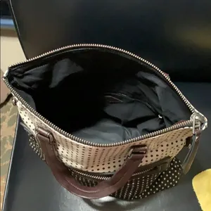 Fossil Canvas Crossbody Bag Polkadot thumbnail 5