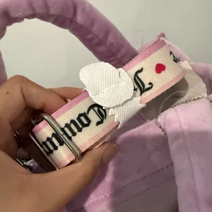 NWT! Juicy Couture Y2K Lavender Mini Tote with Heart Charm thumbnail 3