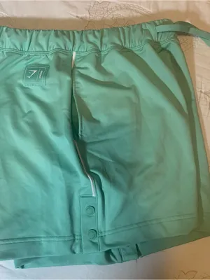 Gymshark Mint Green Recess Snap-Front Athletic Shorts Ladies Sz Medium thumbnail 2