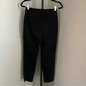 H&M Elastic Waist Slacks Regular Waist Ankle Length Size 4 thumbnail 3