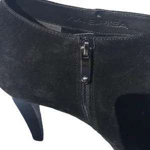 Via Spiga‎ Suede Stiletto Black Suede Ankle Stilleto Booties thumbnail 6