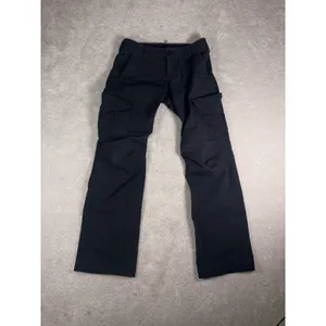 Under Armour Storm Pants Women's 6 Navy Ripstop Cargo Tactical Patrol Utility * thumbnail 2