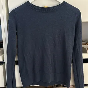Blue Forever 21 sweater. Small discoloration at neckline thumbnail 1