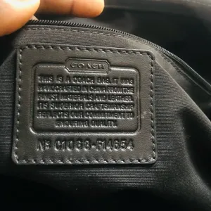 Coach Neatly used Hand bag.See pictures for measurements thumbnail 3