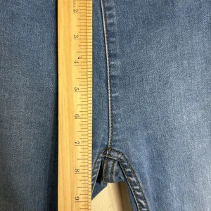 Free People We The Free‎ Women Penny Flare Elastic Waist Jeans Blue Size 24 thumbnail 5