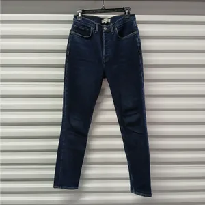 RE/DONE Womens Jeans Size 27 High Rise Preppy Button Fly Slim Fit Denim thumbnail 3