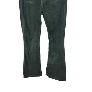Gap 70s Flare High Rise Corduroy Pants 8P‎ Mistletoe Green Patch Pocket 29 thumbnail 3