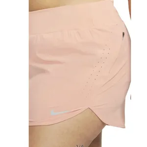 NWT NIKE Women's Eclipse Running Shorts (plus Size) In Orange 3X thumbnail 4