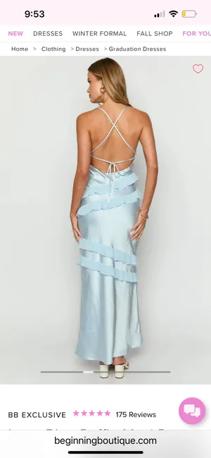 Beginning Boutique Dress Long Formal thumbnail 3