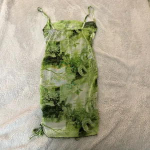 PrettyLittleThing Mesh Mini Dress thumbnail 3