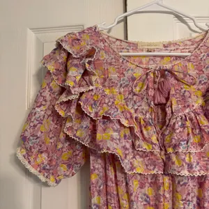 LoveShackFancy Liv Mini Dress in Jersey thumbnail 5