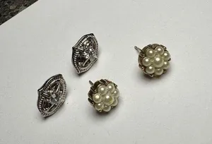 1928 Brand Stud Pierced Earrings Lot Of 2 thumbnail 1