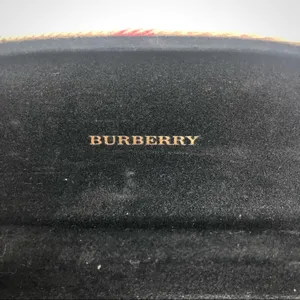 BURBERRY Eyeglasses Case Beige Red Black Burberry Plaid thumbnail 3