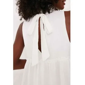 NWOT Tuckernuck Pomander Place White Gauze Cotton Morgan Swing Dress Size XS thumbnail 4