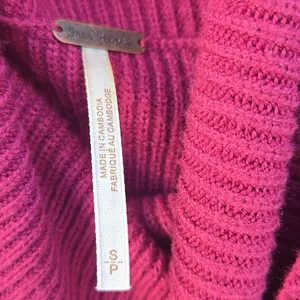 Free People Pink Turtleneck Tunic thumbnail 2