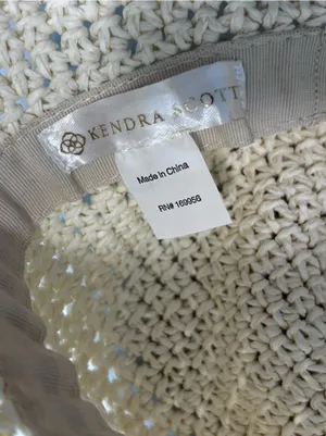Kendra Scott Gia Straw Bucket Hat thumbnail 3
