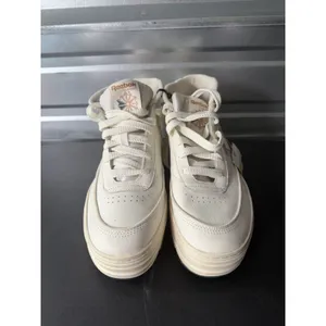 Reebok Club C Form Hi Sneakers Women's US 10 White Leather Shoes High Top B-1 thumbnail 2