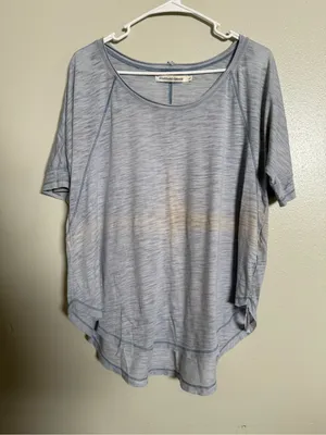 Light Heather Blue Short Sleeve Women's Tee by Standard Grace thumbnail 1