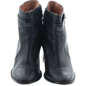 Madewell Black Leather Ankle Sammie Boots | Heeled Shoe Boot | Size 9 1/2 9.5 thumbnail 2
