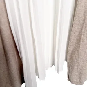 Sandro Paris Sheer Pleated Open Face Cardigan T2 Or Medium thumbnail 5
