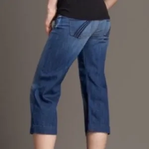 NWT 7 For All Mankind Dojo Low Rise Cropped Flare Jeans thumbnail 2