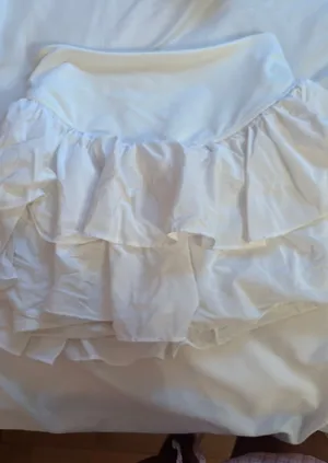 White free people skirt thumbnail 1